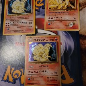 POKEMON NINETALES BASE AND 2ND EDITION H